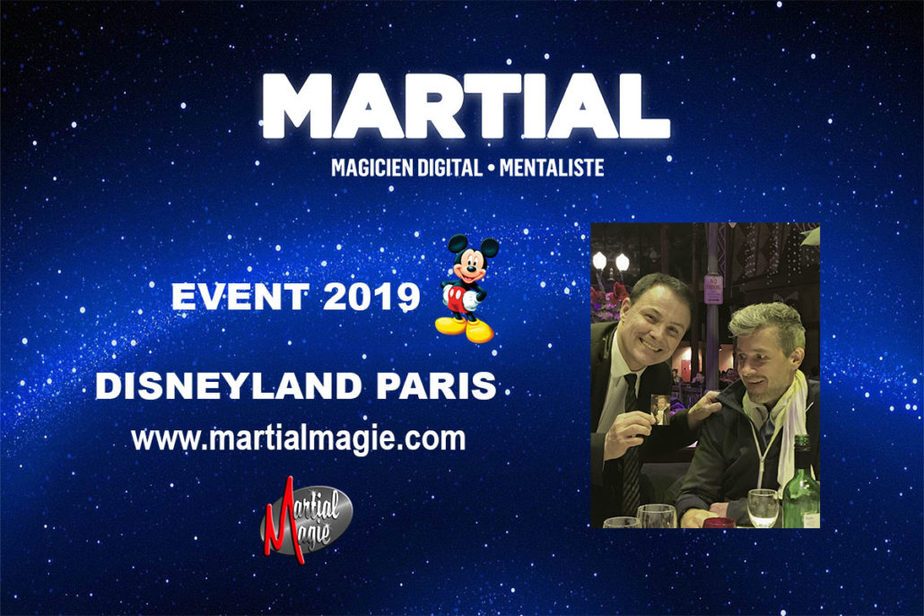 Magicien mentaliste Disneyland Paris